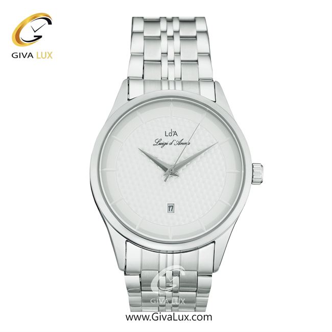 ساعت مچی اورجینال مردانه LdA نقره ای | نقره ای| نقره ای| کد رفرنس 2497